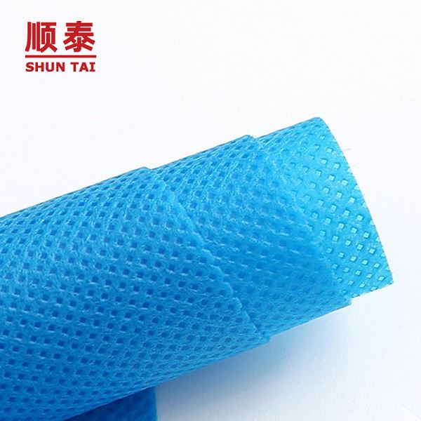 blue nonwoven fabric